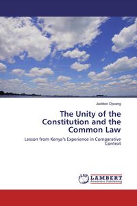 Produktbild: The Unity of the Constitution and the Common Law