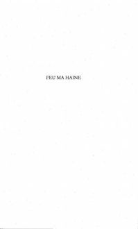Produktbild: Feu ma haine