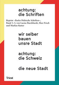 Produktbild: Achtung: die Schriften