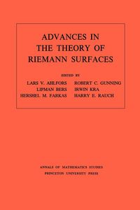 Produktbild: Advances in the Theory of Riemann Surfaces