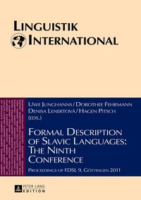 Produktbild: Formal Description of Slavic Languages: The Ninth Conference