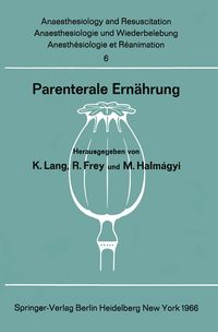Produktbild: Parenterale Ern&auml;hrung