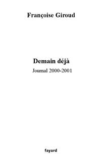 Produktbild: Demain, d&eacute;j&agrave;