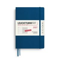 Produktbild: Wochenkalender & Notizbuch Medium (A5) 2027, Indigo, Deutsch