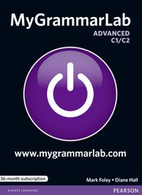 Produktbild: MyGrammarLab Advanced without Key/MyEnglishLab 36 months Pack