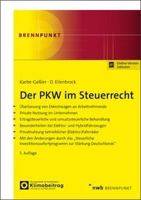 Produktbild: Der PKW im Steuerrecht