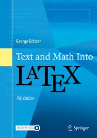 Produktbild: Text and Math Into LaTeX