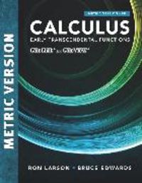 Produktbild: Larson, R: Calculus: Early Transcendental Functions, Interna