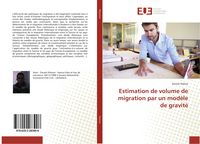 Produktbild: Estimation de volume de migration par un mod&egrave;le de gravit&eacute;