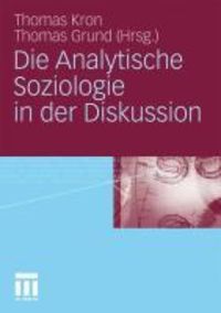 Produktbild: Die Analytische Soziologie in der Diskussion