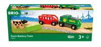 Produktbild: BRIO World - Bauernhof-Batterie-Zug