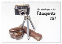 Produktbild: Alte und nicht ganz so alte Fotoapparate (Wandkalender 2027 DIN A3 quer), CALVENDO Monatskalender