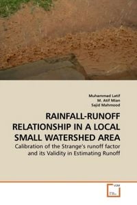 Produktbild: Latif, M: Rainfall-Runoff Relationship in a Local Small Wate