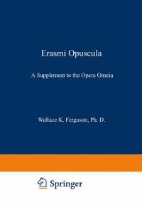 Produktbild: Erasmi Opuscula