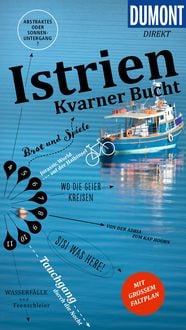 Produktbild: DuMont direkt Reisef&uuml;hrer Kroatische K&uuml;ste: Istrien, Kvarner Bucht