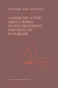 Produktbild: Communicating about Risks to Environment and Health in Europe