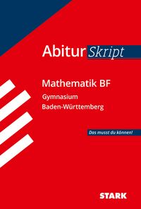 Produktbild: STARK AbiturSkript - Mathematik BF - BaW&uuml;