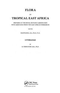 Produktbild: Flora of Tropical East Africa - Lythraceae (1994)