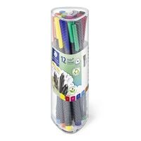 Produktbild: STAEDTLER triplus fineliner 334 Fineliner, Dreikantdose 12er Set, 334 PR12