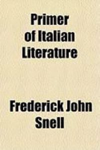 Produktbild: Primer of Italian Literature