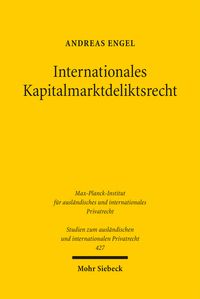 Produktbild: Internationales Kapitalmarktdeliktsrecht