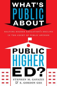 Produktbild: What's Public about Public Higher Ed?