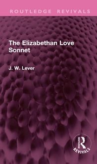 Produktbild: The Elizabethan Love Sonnet