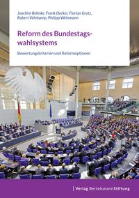 Produktbild: Reform des Bundestagswahlsystems