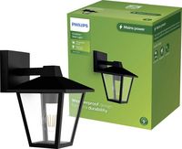 Produktbild: Philips LED Kinno 929004141201 Au&szlig;enwandleuchte E27 Schwarz