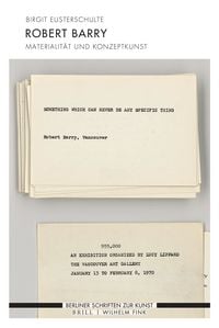 Produktbild: Robert Barry