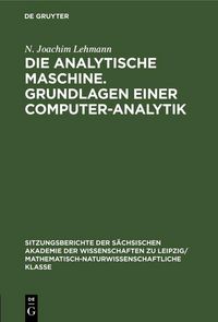 Produktbild: Die analytische Maschine. Grundlagen einer Computer-Analytik