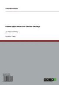 Produktbild: Patent Applications and Director Dealings
