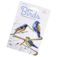 Produktbild: Stikki Marks Mini-Lesezeichen &bdquo;Winter Birds&ldquo; &ndash; 30 selbsthaftende Marker