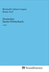 Produktbild: Deutsches Staats-W&ouml;rterbuch