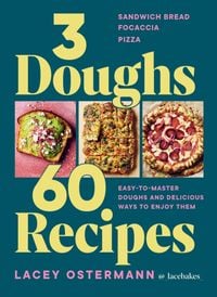 Produktbild: 3 Doughs, 60 Recipes