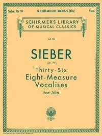 Produktbild: 36 Eight-Measure Vocalises, Op. 94