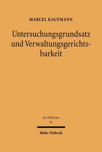 Produktbild: Untersuchungsgrundsatz und Verwaltungsgerichtsbarkeit