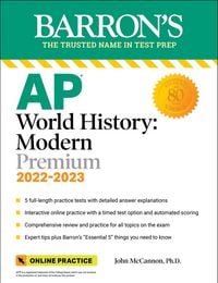 Produktbild: AP World History: Modern Premium, 2022-2023: Comprehensive R