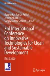 Produktbild: 3rd International Conference on Innovative Technologies for Clean and Sustainable Development