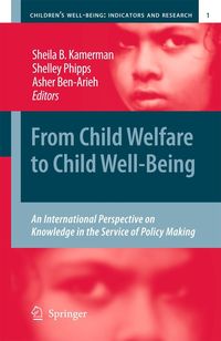 Bild vom Artikel From Child Welfare to Child Well-Being vom Autor Sheila Kamerman