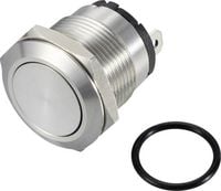 Produktbild: TRU COMPONENTS TC-12819636 Druckschalter 250 V/AC 20A IP67 rastend 1St.