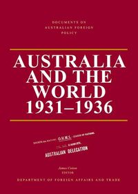 Produktbild: Australia and the World 1931-1936