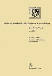 Produktbild: Dichtkunst und Versifikation bei den Griechen