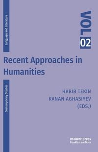 Produktbild: Recent Approaches in Humanities
