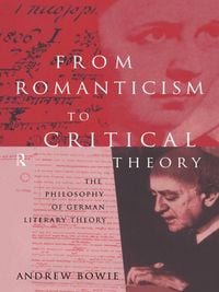 Produktbild: From Romanticism to Critical Theory