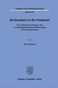 Produktbild: Rechtsschutz in der Pandemie