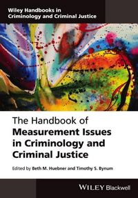 Produktbild: The Handbook of Measurement Issues in Criminology and Criminal Justice