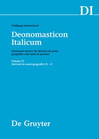 Produktbild: Derivati da nomi geografici (R-Z)