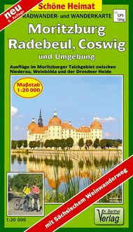 Produktbild: Radwander- und Wanderkarte Moritzburg, Radebeul, Coswig und Umgebung