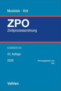 Produktbild: Zivilprozessordnung. ZPO